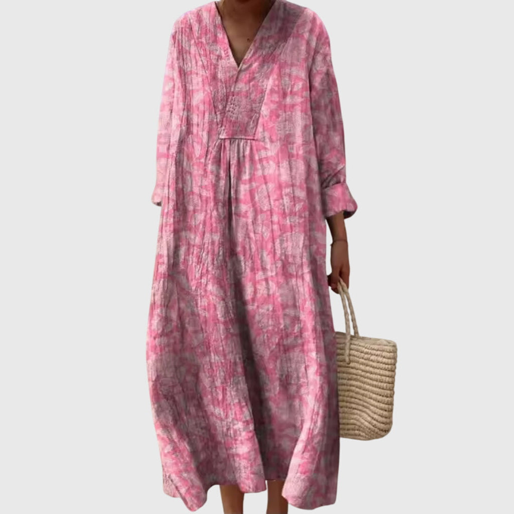 Stephanie Geometric Print Dress