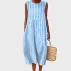 Larsson Relaxed Knee-Length Dress