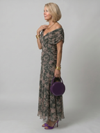 Calen™ Off Shoulder Flow Midi Dress