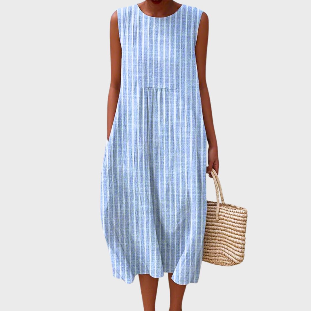 Larsson Relaxed Knee-Length Dress