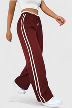 Alanys Side-Detail Flared Sport Pants