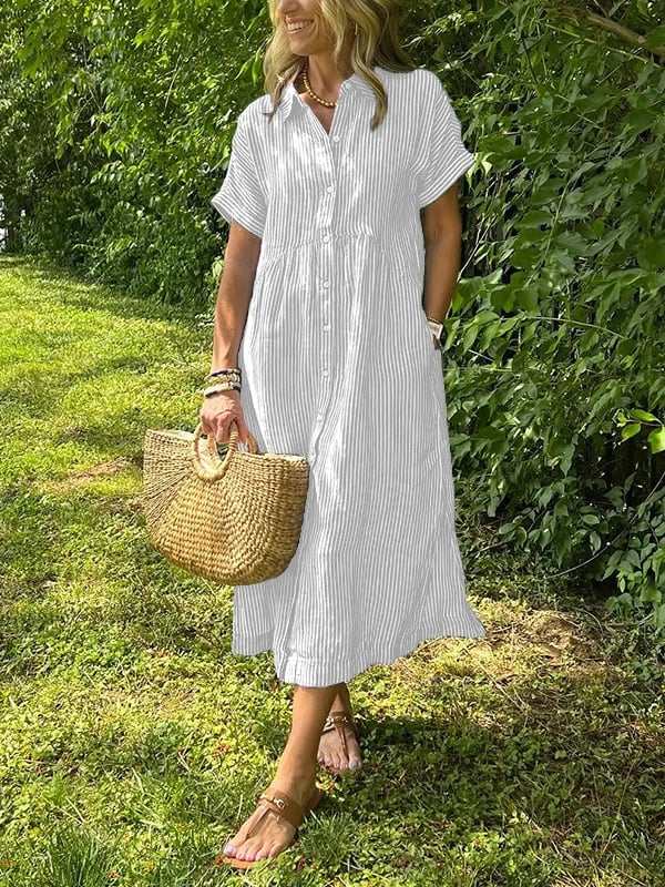 Gracie | Striped Dress