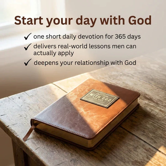One Minute With God: 365-Day Daily Prayer Book for Men | Hardcover