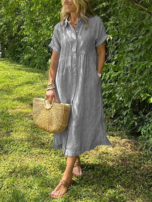 Gracie | Striped Dress