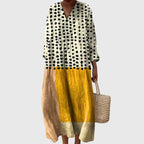 Stephanie Geometric Print Dress