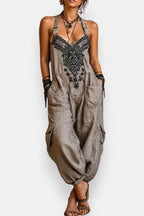 Giselina™ | Embroidered Bohemian Jumpsuit