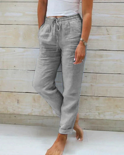 Elena - Stylish Linen Pants