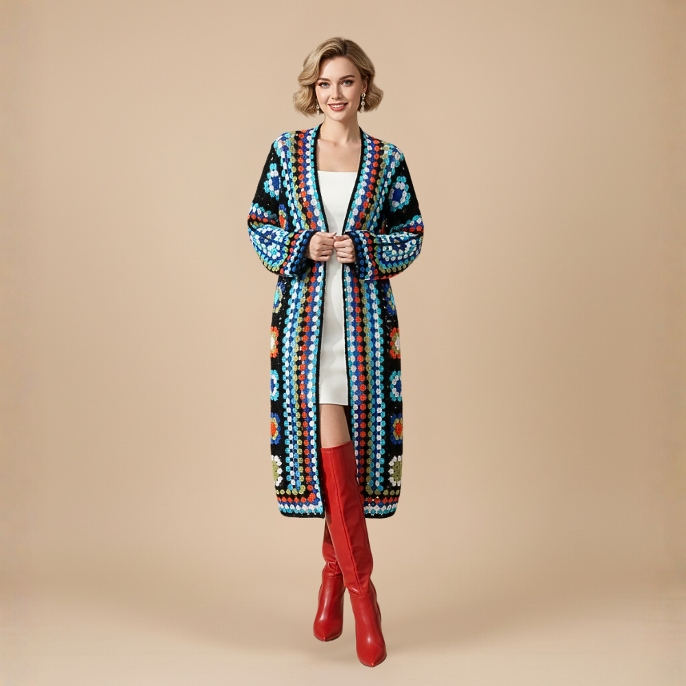 Women's Bohemian Long Cardigan