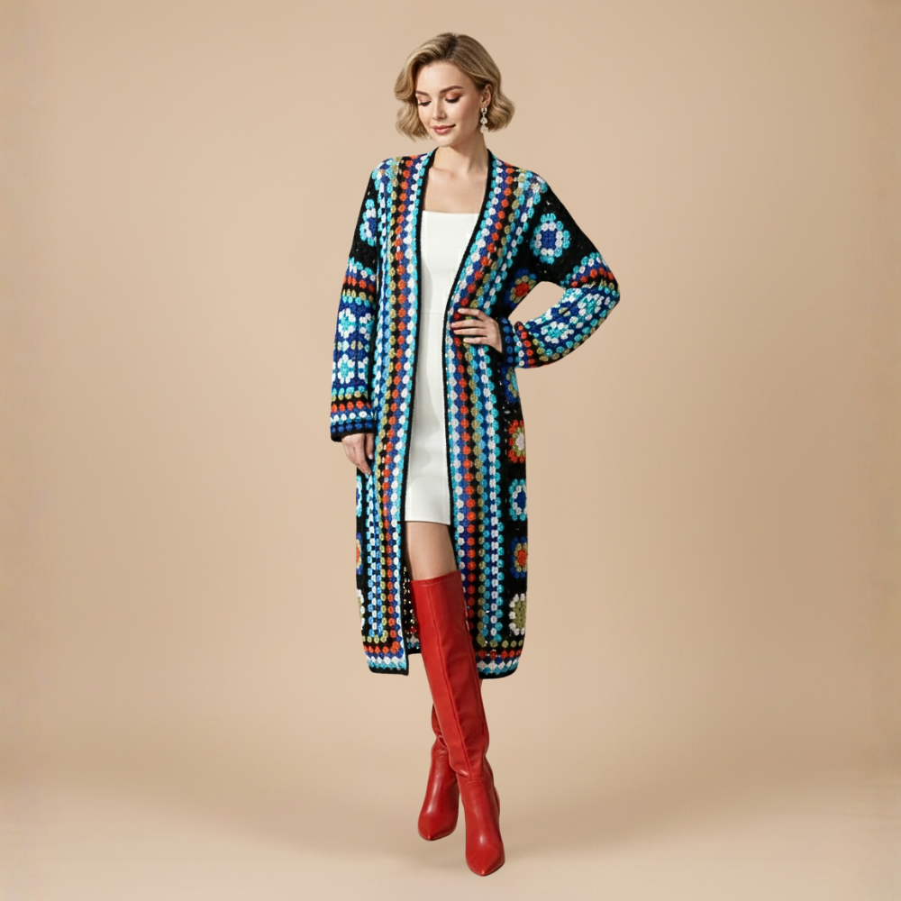 Women's Bohemian Long Cardigan
