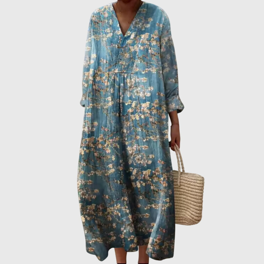 Stephanie Geometric Print Dress