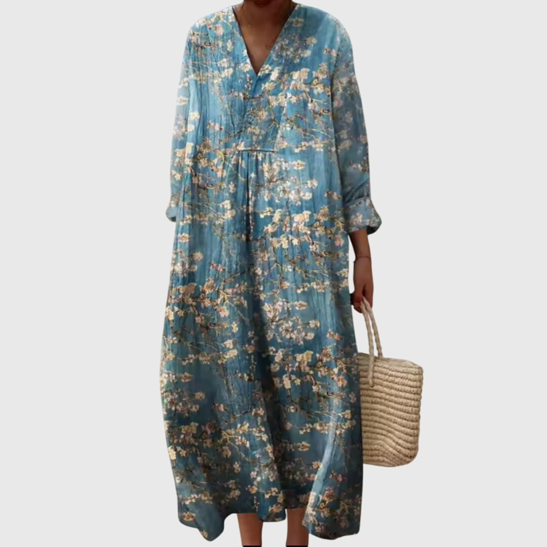 Stephanie Geometric Print Dress