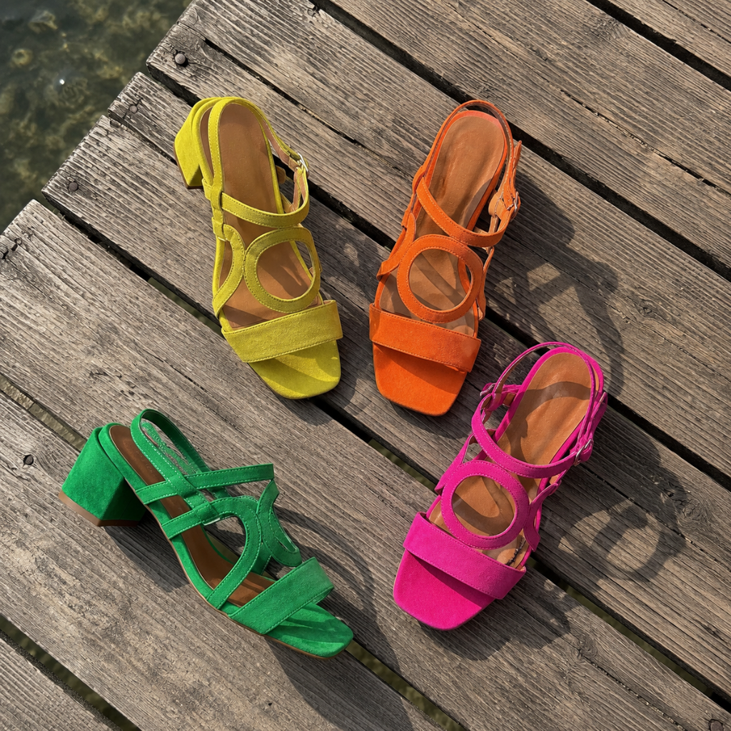 Jodie | Vibrant Summer Sandals
