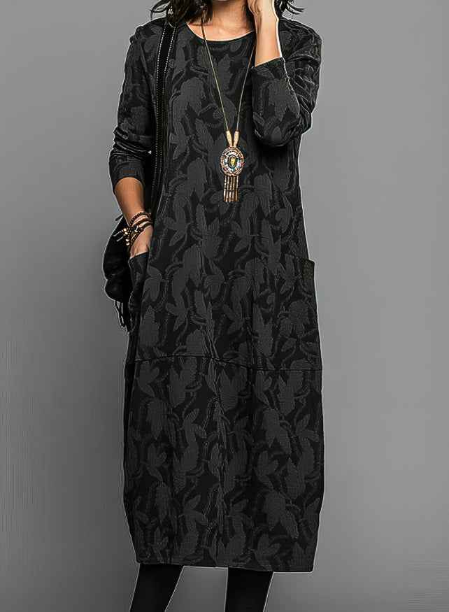 Dina Printed Midi Dress