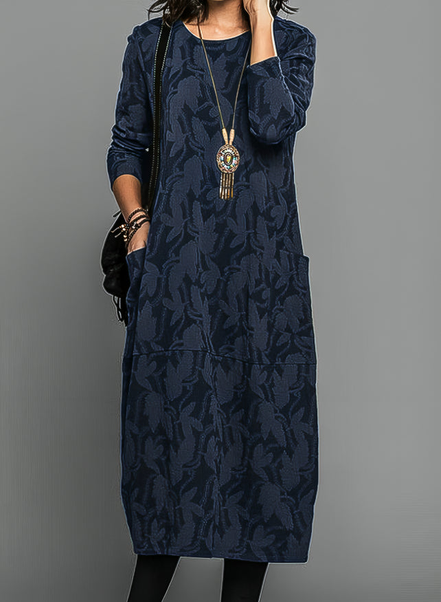 Dina Printed Midi Dress