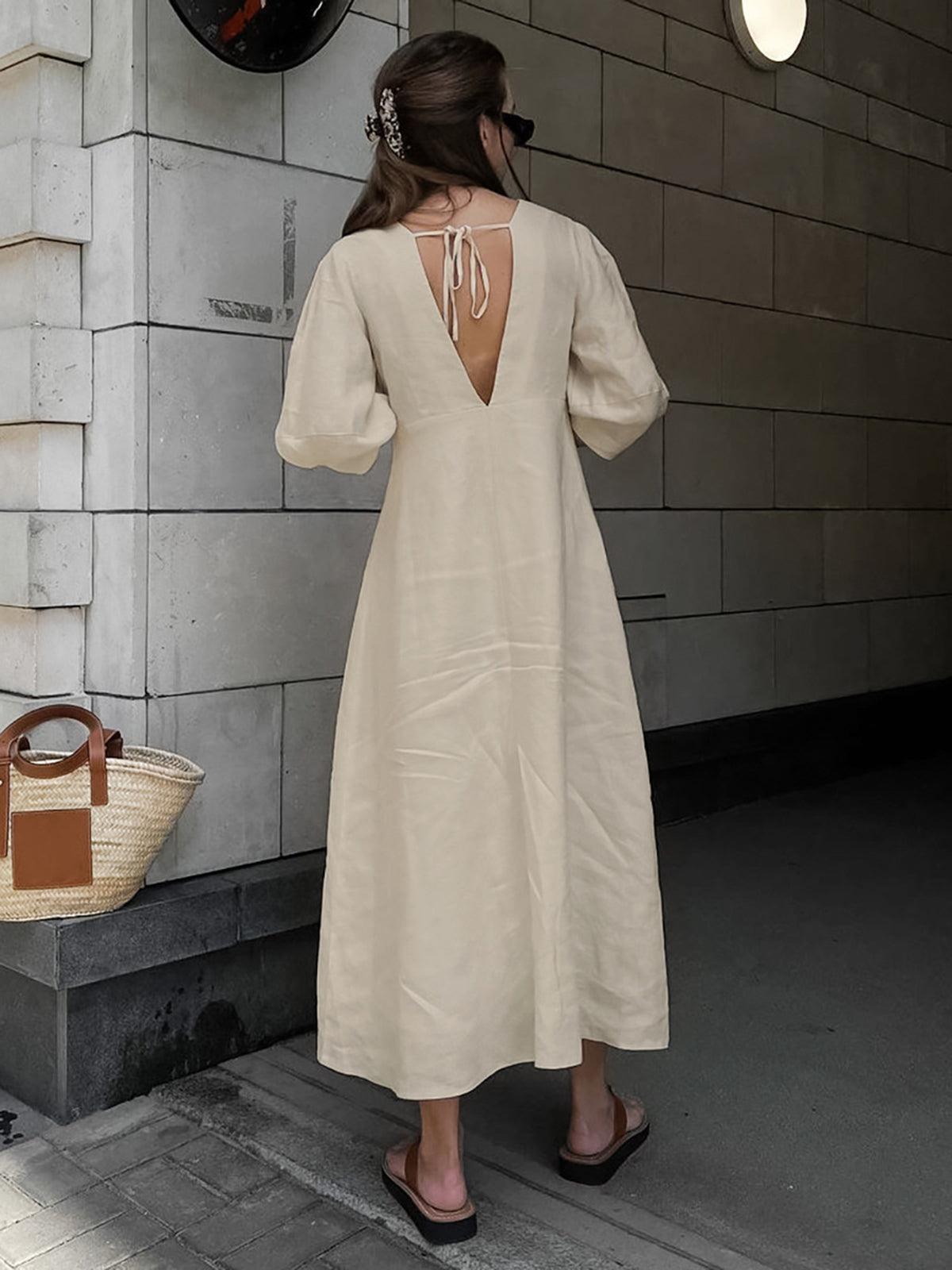 Shyla™ Buttoned Maxi Dress