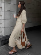 Shyla™ Buttoned Maxi Dress