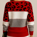 Winifred | Printed Draped Sweater