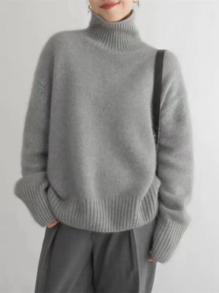 Frederica | Soft Knit Turtleneck
