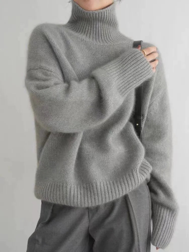 Frederica | Soft Knit Turtleneck