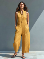 Lallie™ Elegant Sleeveless Jumpsuit