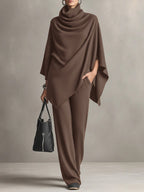 Sarina™ Elegant Drape Two-Piece Set