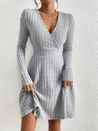 Reese™ Elegant V-Neck Dress