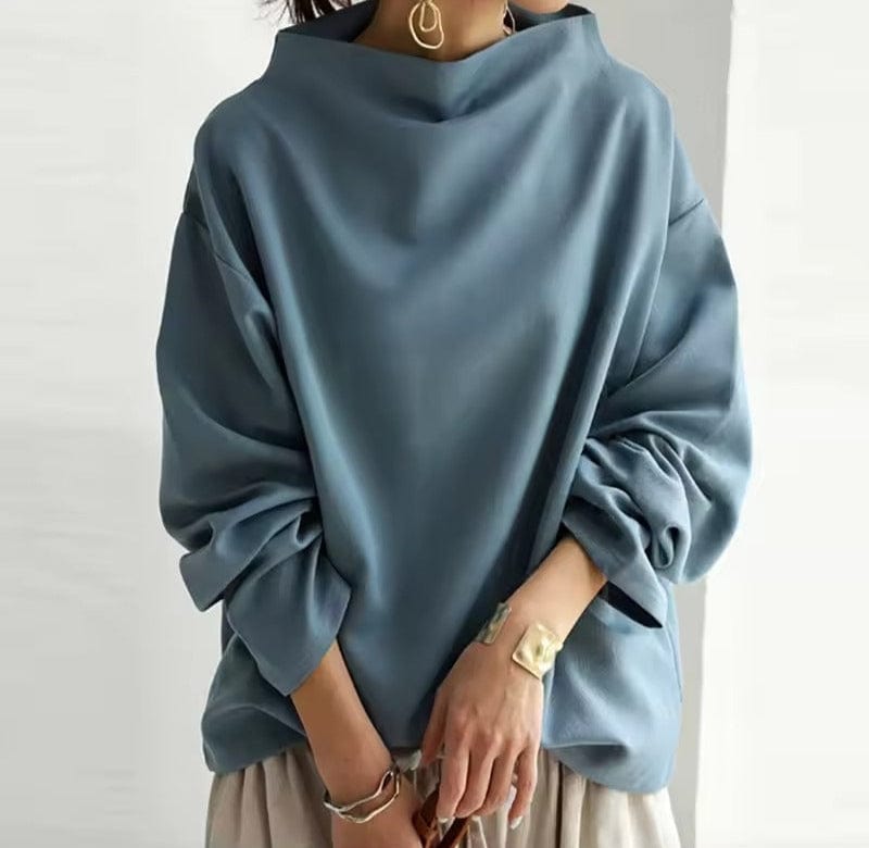 Jacinta | Relaxed High-Neck Top
