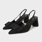 Scarlett | Elegant Slingback Bow Heels