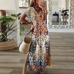 Beatrice | Women’s Summer Boho Printed Maxi Dress