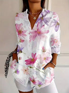 Terri™ | Colorful Blouse with Playful Print