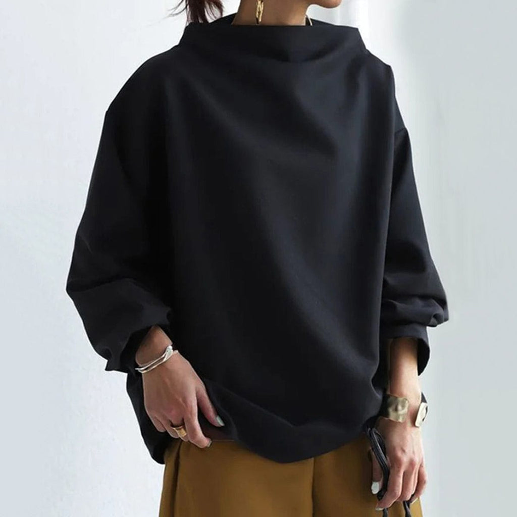 Jacinta | Relaxed High-Neck Top