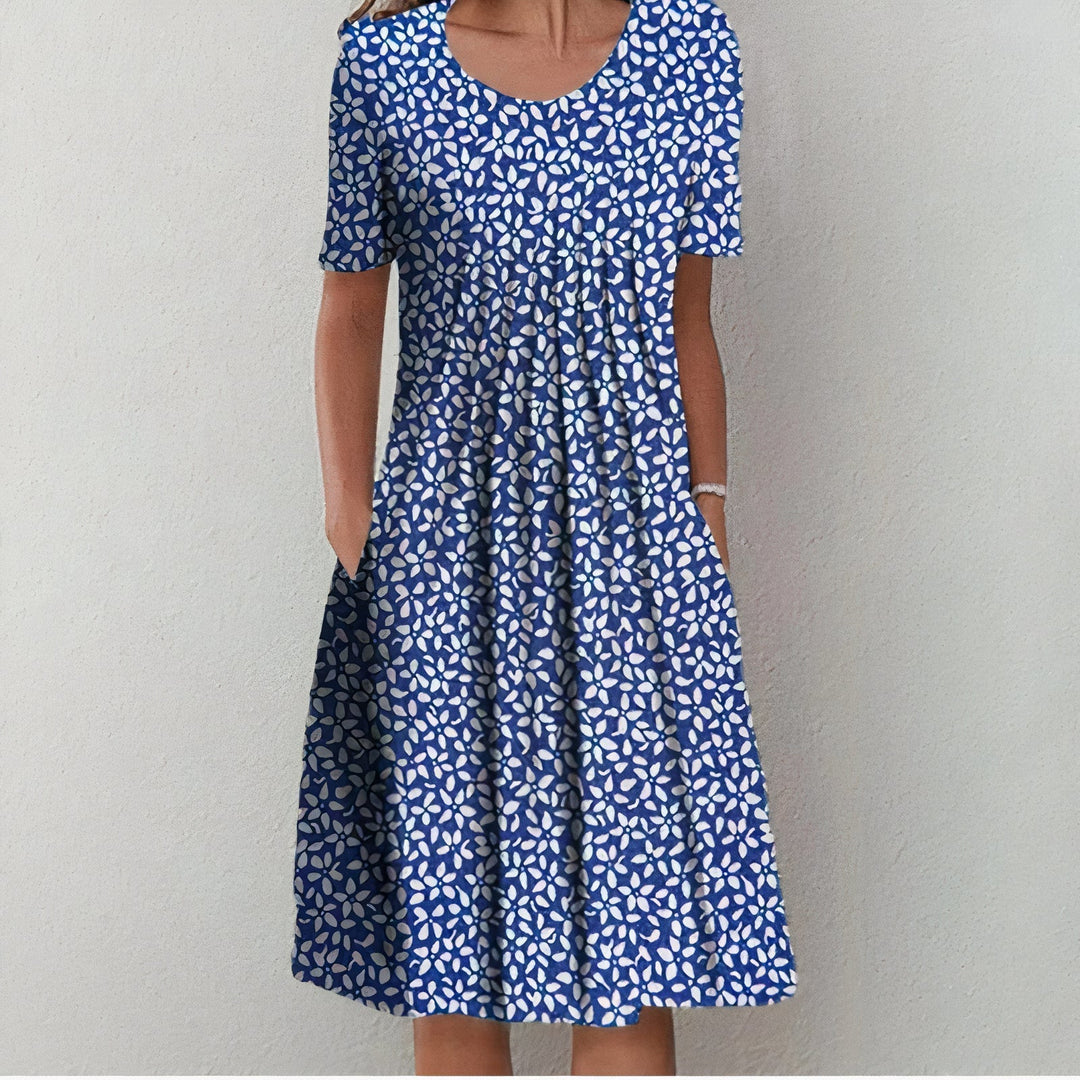 Uriela™ Elegant Floral Dress