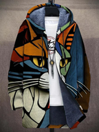 Nyla | Printed Hooded Cardigan