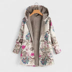 Briar | Vintage Floral Hooded Parka