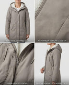 Marjorie™ | Cozy Hooded Weatherproof Coat