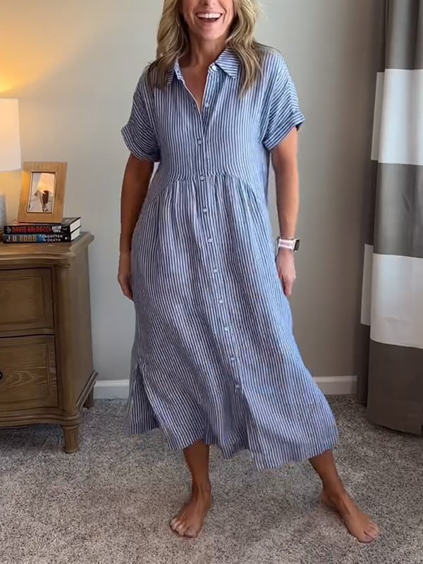 Gracie | Striped Dress