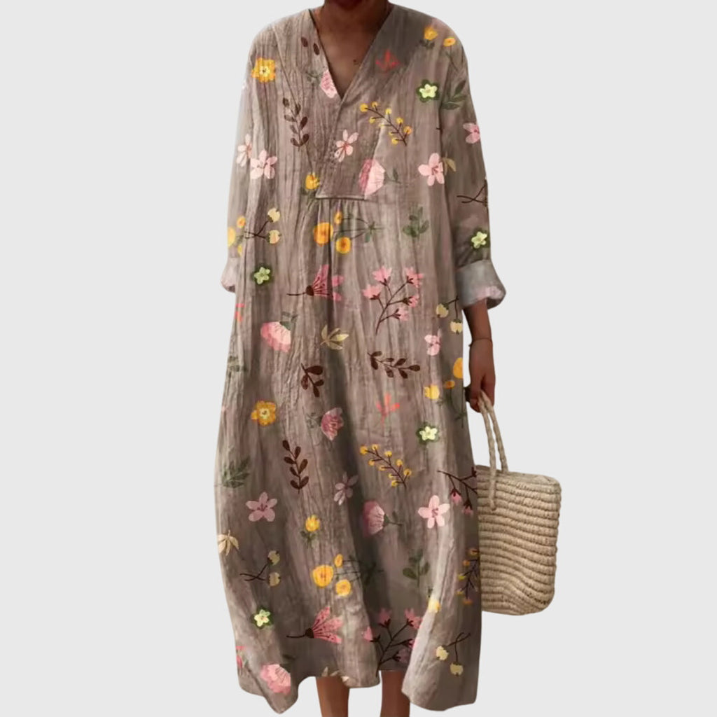 Stephanie Geometric Print Dress