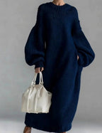 Zelia™ Elegant Casual Knitted Maxi Dress