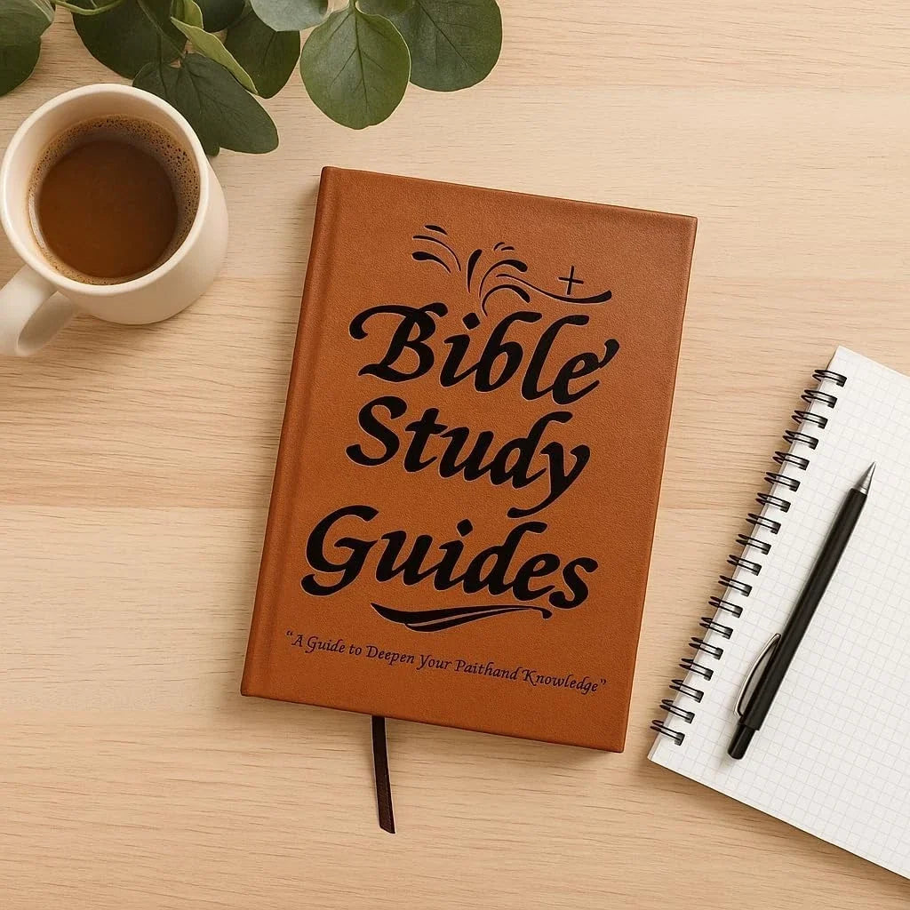 66-Page Bible Study Guide & Daily Devotional Journal | Hardcover