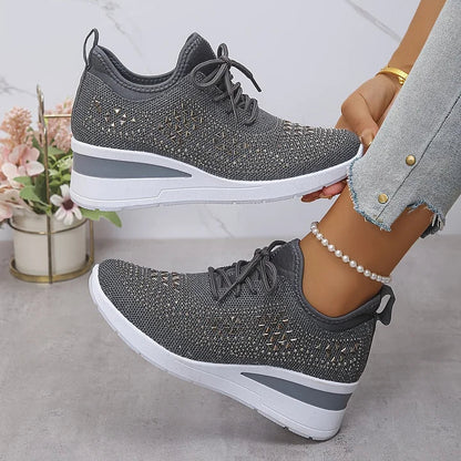 Kylie | Lightweight Lace Up Sneakers