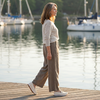 Bella - Flat Buckle Loafers
