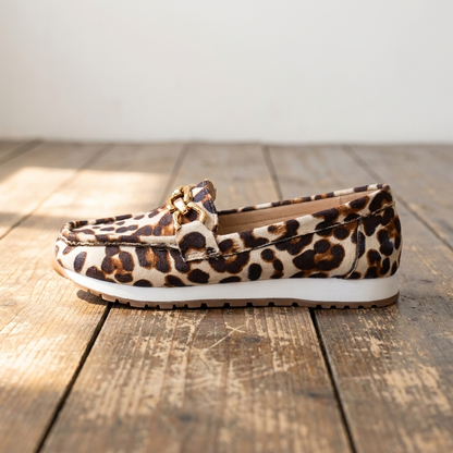 Everly - Leopard print Loafers