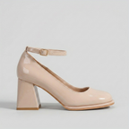 Celeste | Women's Patent Block Heel Sandals