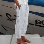 Elle | Striped Trousers