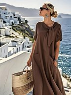 Ella™ Elegant Dress with Pockets