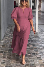 Amelie™ Timeless Puff Sleeve Dress