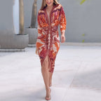 Blysse™ Elegant V-Neck Dress