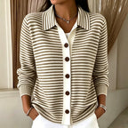 Wren™ | Striped Knit Cardigan