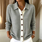 Wren™ | Striped Knit Cardigan