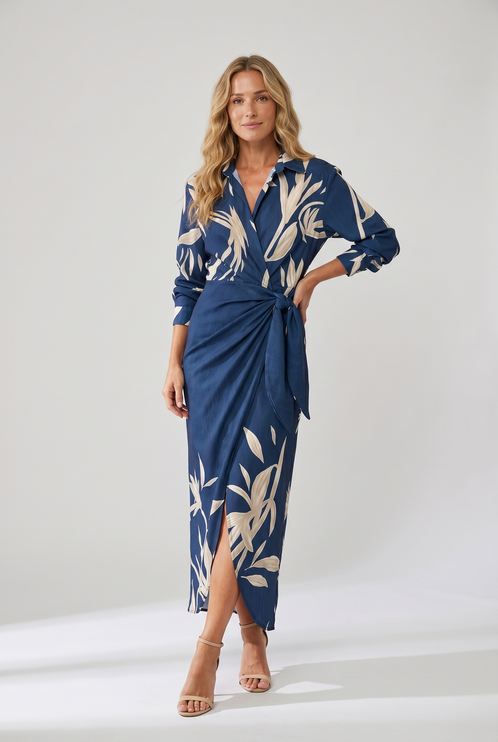 Shana | Printed Wrap Dress